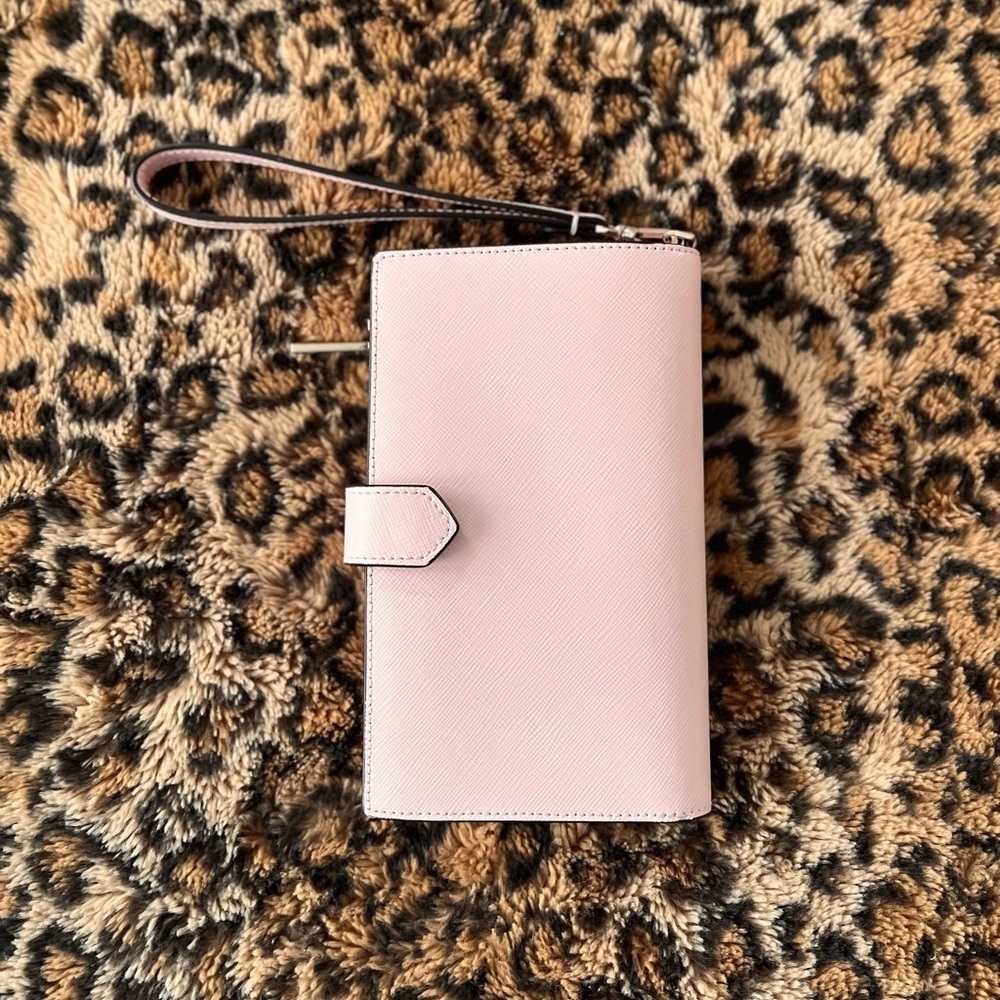 Kate Spade Blush Pink Wristlet Clutch - Picture 3 of 3
